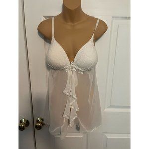 Apt. 9 White Lace Chemise